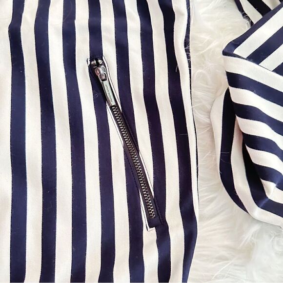 NWOT like new condition Armani exchange striped bomber jacket - Picture 10 of 16